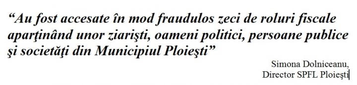 Buna ziua doamna Simona Dolniceanu,