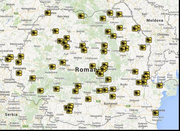 În România, rovinieta este obligatorie pentru autovehiculele care circulă pe autostrăzi și drumuri naţionale. La nivel național verificarea se face prin 79 de camere fixe şi camere mobile.Acestea sunt cele 66 de locaţii în care sunt amplasate camere video, din care 13 sunt localităţi ce au instalate camere duble. Până la finalul lui 2015 se vor mai instala încă 8.