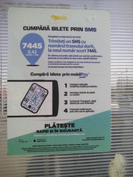 sms tce bilet