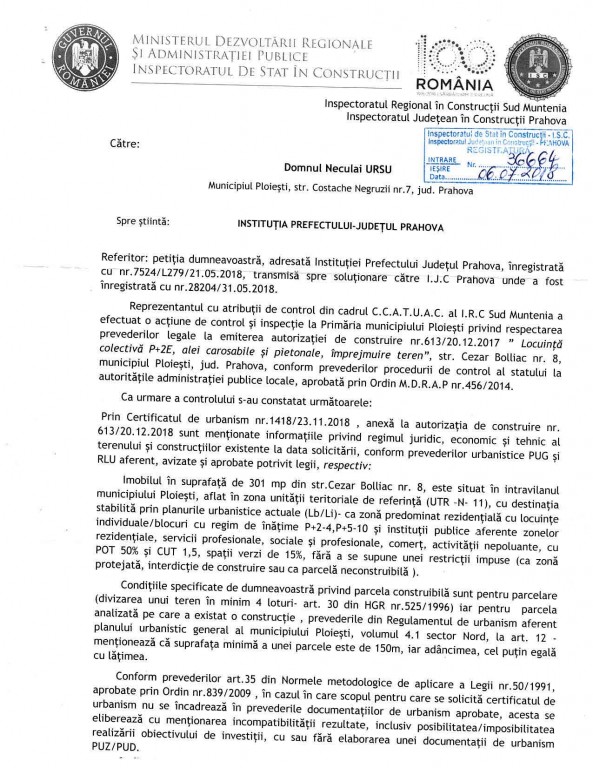 Un Nou Bloc A ApÄrut Intr O ZonÄ De Case Din PloieÈti Cum Se Contrazice PrimÄria PloieÈti Privind Regimul De InÄlÈime Observatorul Prahovean