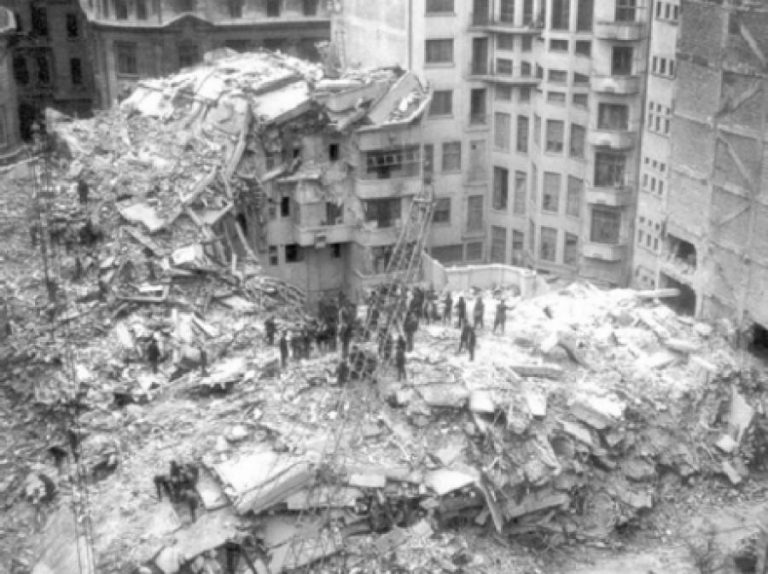 Imagini din arhiva TVR de la cutremurul din 4 martie 1977