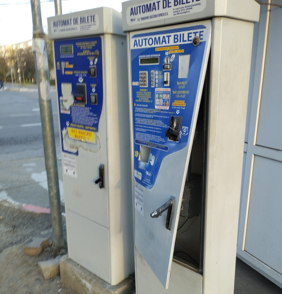 automat bilete
