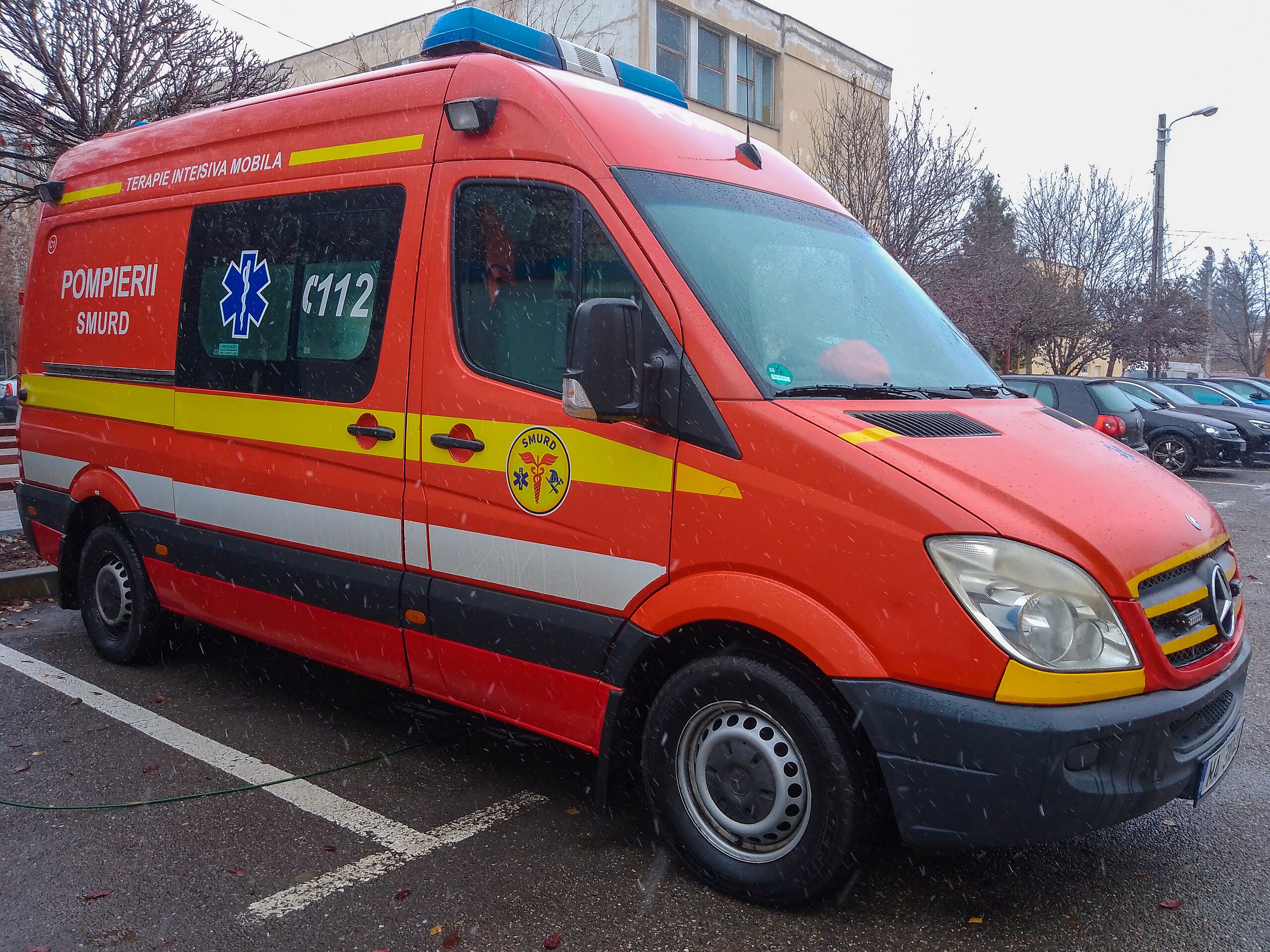 Trafic blocat pe DN 1, la Predeal. Pieton lovit de un motociclist