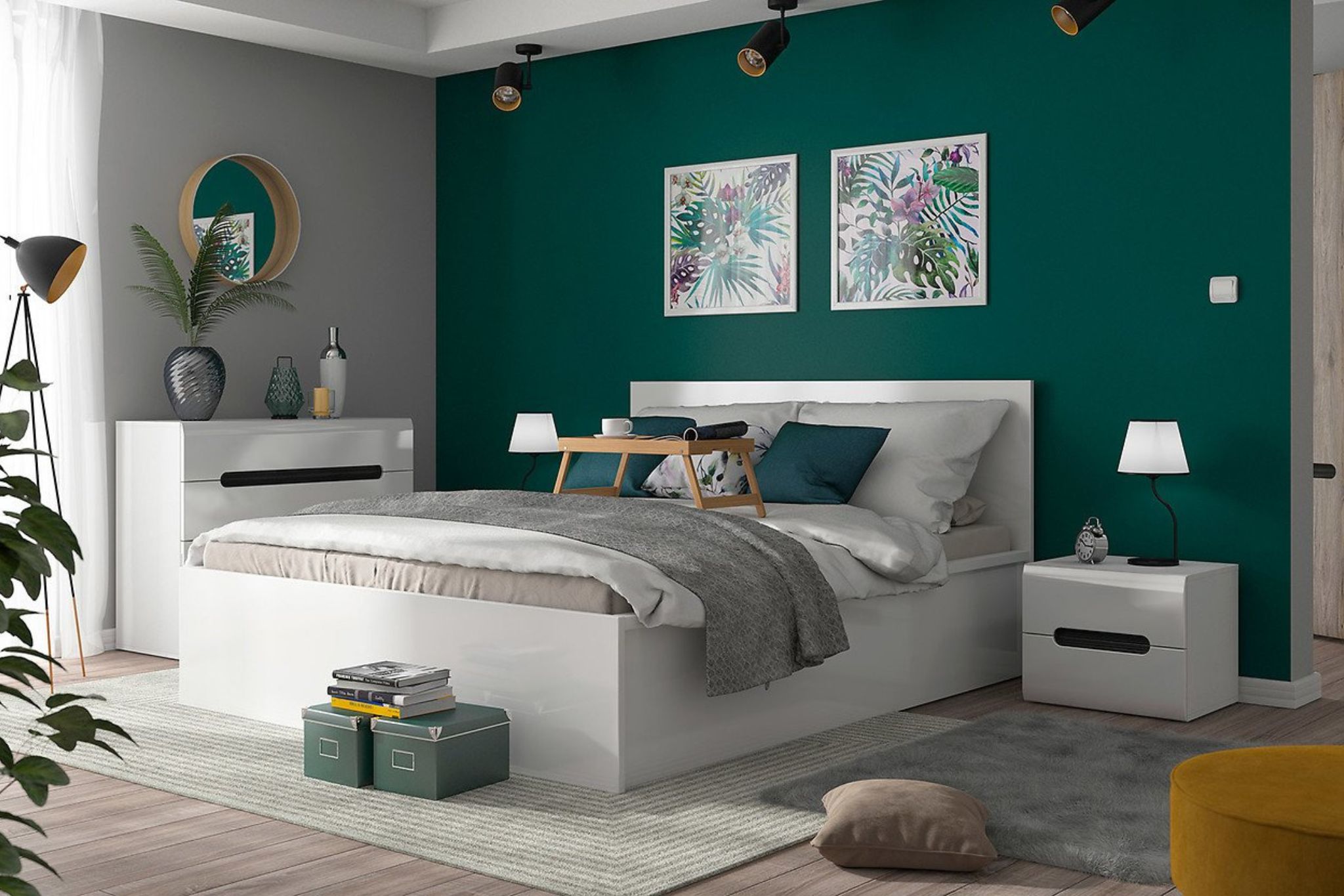 Dormitorul ideal începe cu mobilierul potrivit – confort, proporție și atmosferă