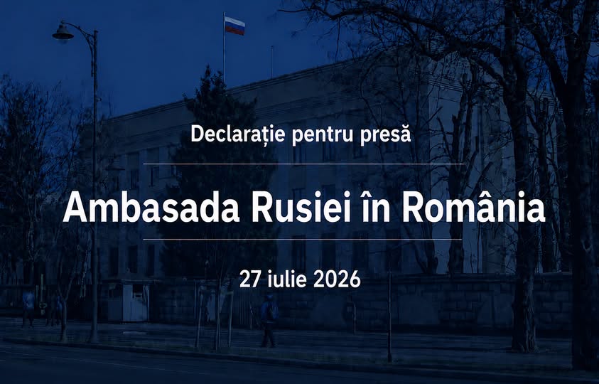Reacția Ambasadei Rusiei, după ce România a decis expulzarea unui angajat al ambasadei