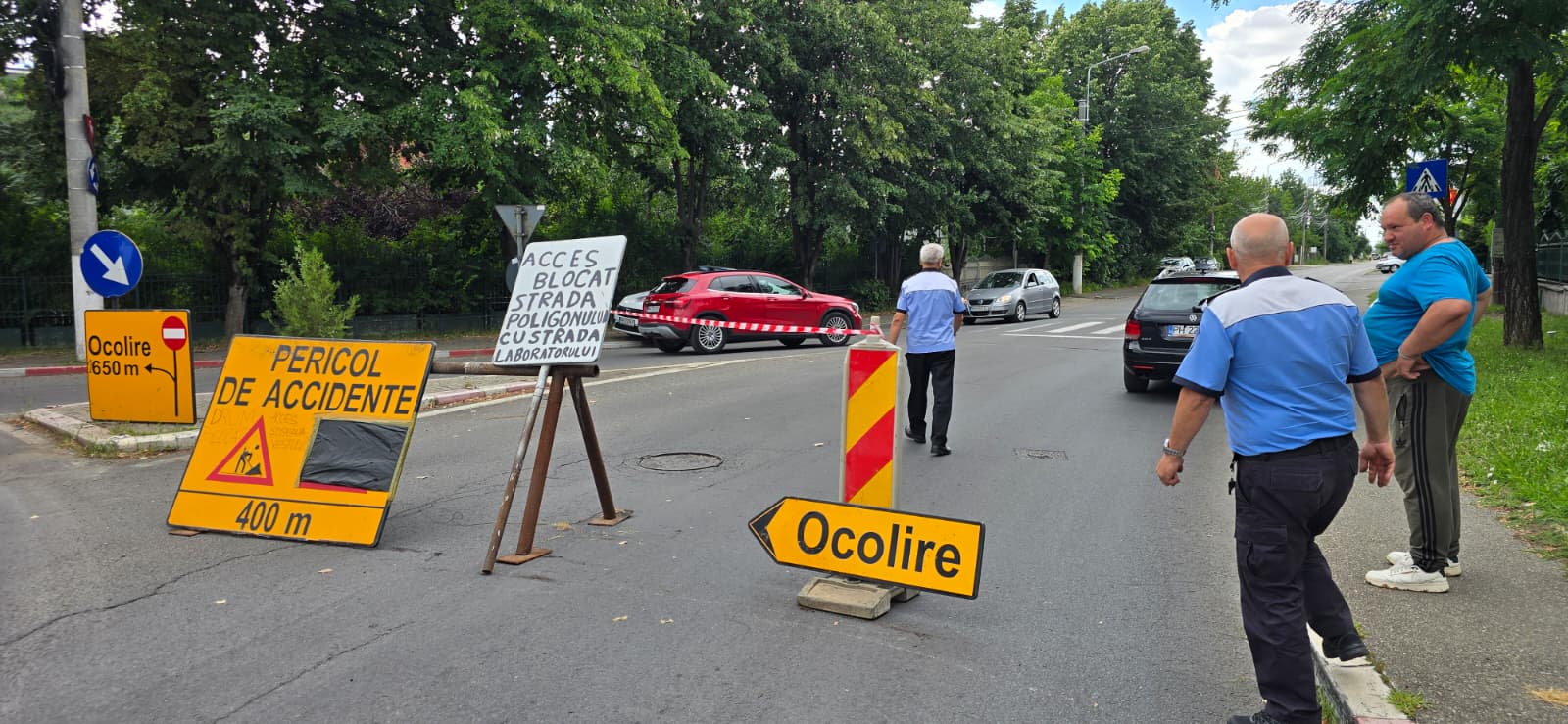 Circulație blocată pe strada Laboratorului din Ploiești: lucrările vor dura două săptămâni