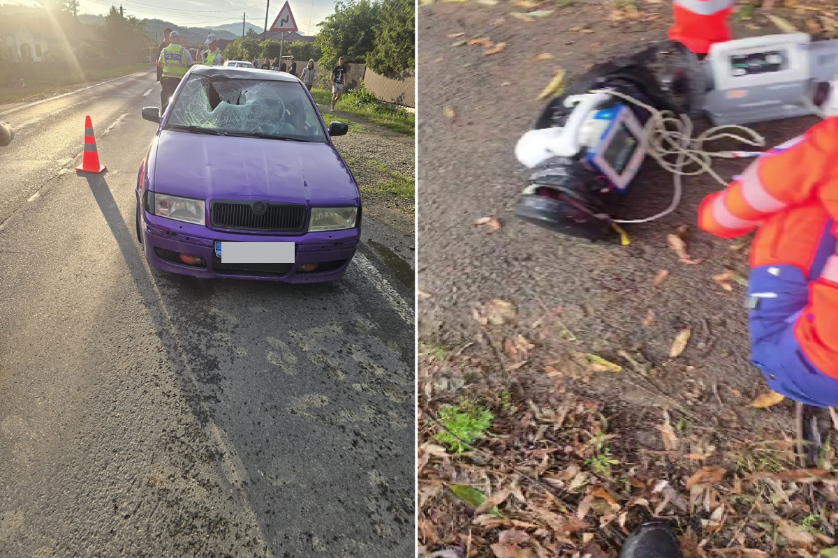 Bărbatul lovit de mașină seara trecută pe DN1A, la Malu Vânăt, a murit la spital