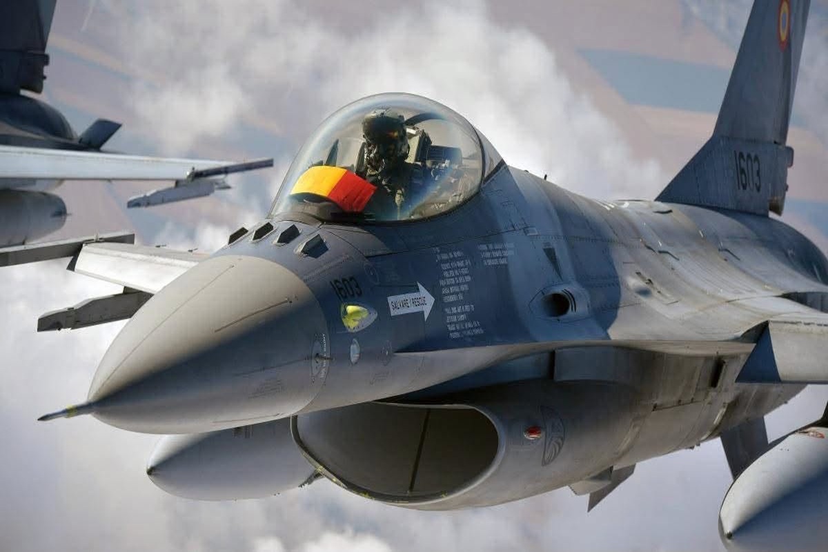 O nouă dronă rusească a fost doborâtă de un F-16 în spațiul aerian al României