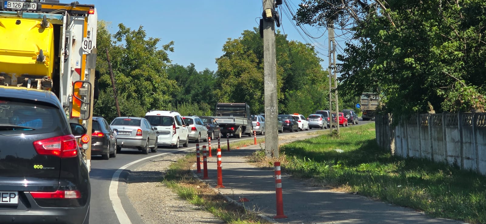 Accident pe DN1 A, la Boldești Scăeni. O persoană a fost rănită. Trafic aglomerat